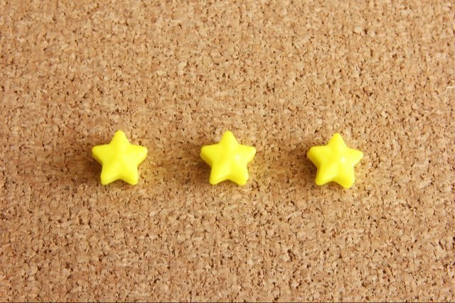 3つの星